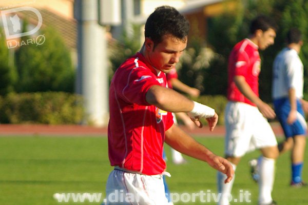 Capoterra-Barisardo 0-1, Nicola Piras affaticato